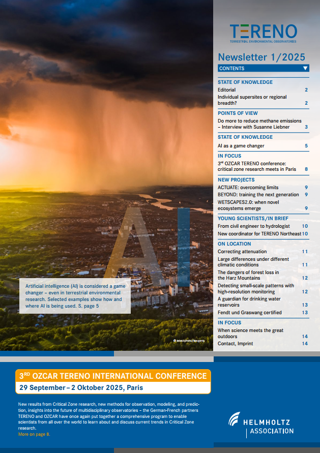 TERENO Newsletter 2025 1 eng
